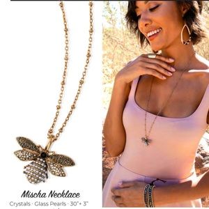 Park Lane Mischa Bumble Bee Pendant Antique Gold